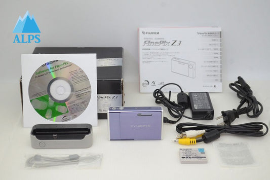 良品 FUJIFILM フジフィルム FinePix Z3 コンパクトデジタルカメラ ブルー 元箱付 251208i