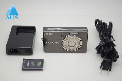 Nikon COOLPIX S510 Compact Digital Camera Urban Black 251215m