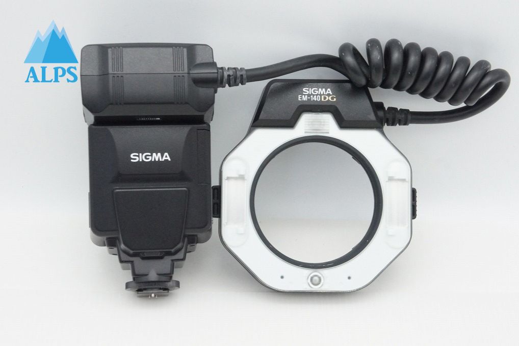 SIGMA シグマ ELECTRONIC FLASH MACRO EM-140 DG EO-ETTL II Canon用 マクロフラッシュ 251216i