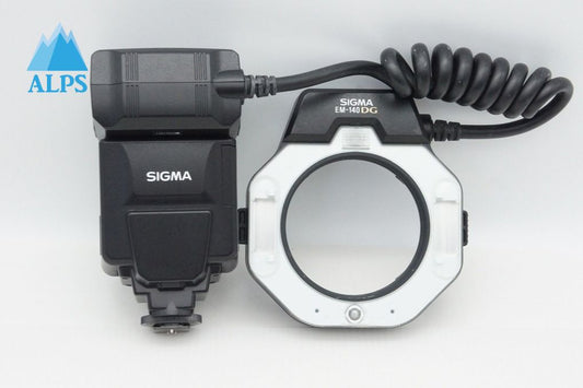 SIGMA シグマ ELECTRONIC FLASH MACRO EM-140 DG EO-ETTL II Canon用 マクロフラッシュ 251216i