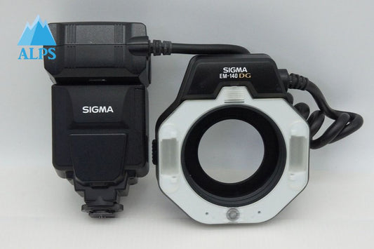 SIGMA シグマ ELECTRONIC FLASH MACRO EM-140 DG EO-ETTL II Canon用 キヤノン 251217g