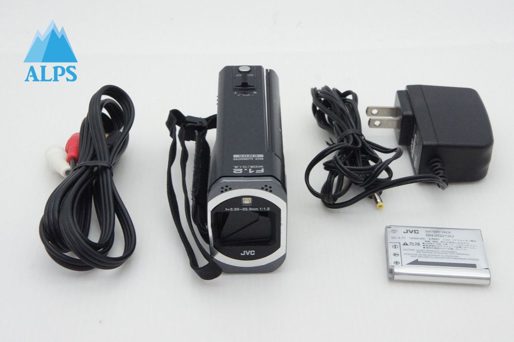 訳あり品 JVCケンウッド Everio GZ-V590 デジタルビデオカメラ ブラック 251218k