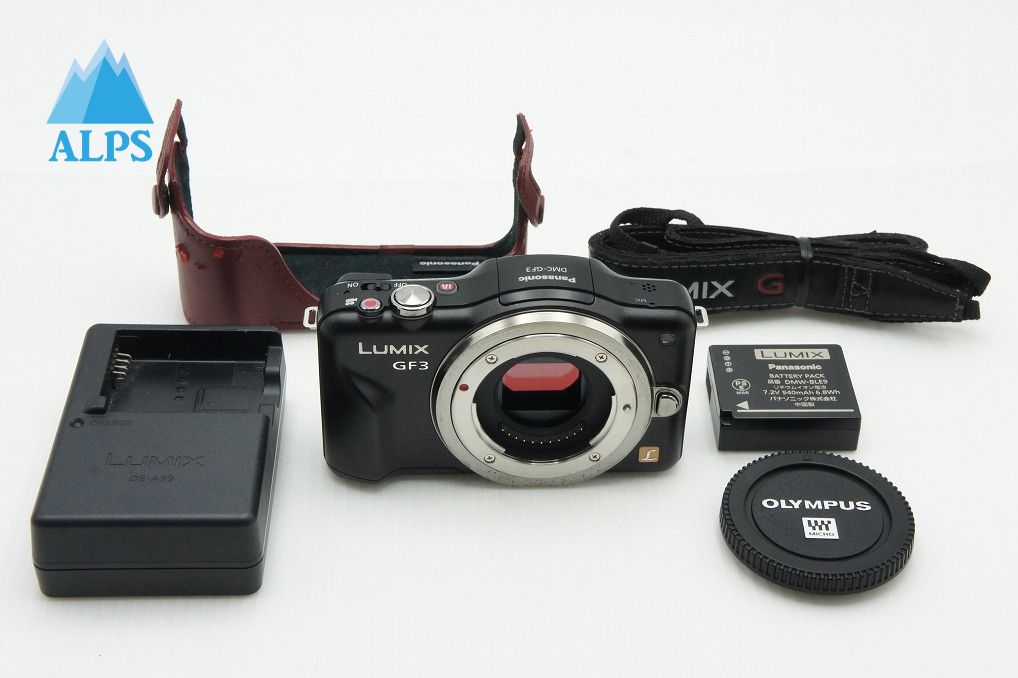 良品 Panasonic パナソニック LUMIX DMC-GF3 ボディ ミラーレス一眼カメラ エスプリブラック 251222t
