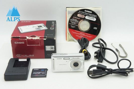 美品 CASIO カシオ EXILIM EX-Z9 シルバー コンパクトデジタルカメラ 元箱付 251220u