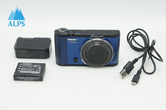 良品 CASIO カシオ HIGH SPEED EXILIM EX-ZR1600 ブルー コンパクトデジタルカメラ 251220o