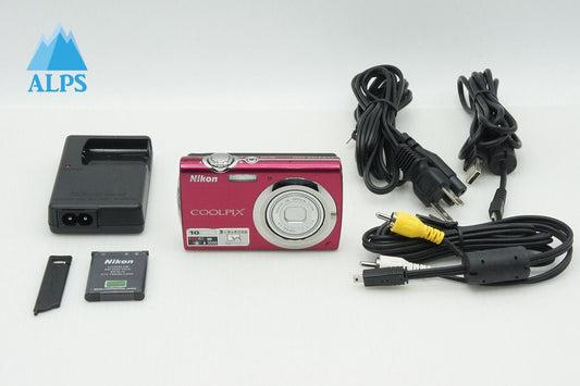 Nikon ニコン COOLPIX S230 ローズレッド コンパクトデジタルカメラ 251222j
