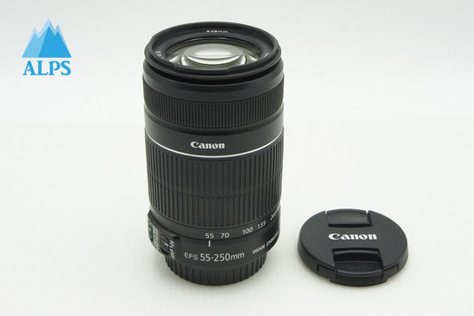 美品 Canon キヤノン EF-S 55-250mm F4-5.6 IS II ズームレンズ APS-C 251222aa