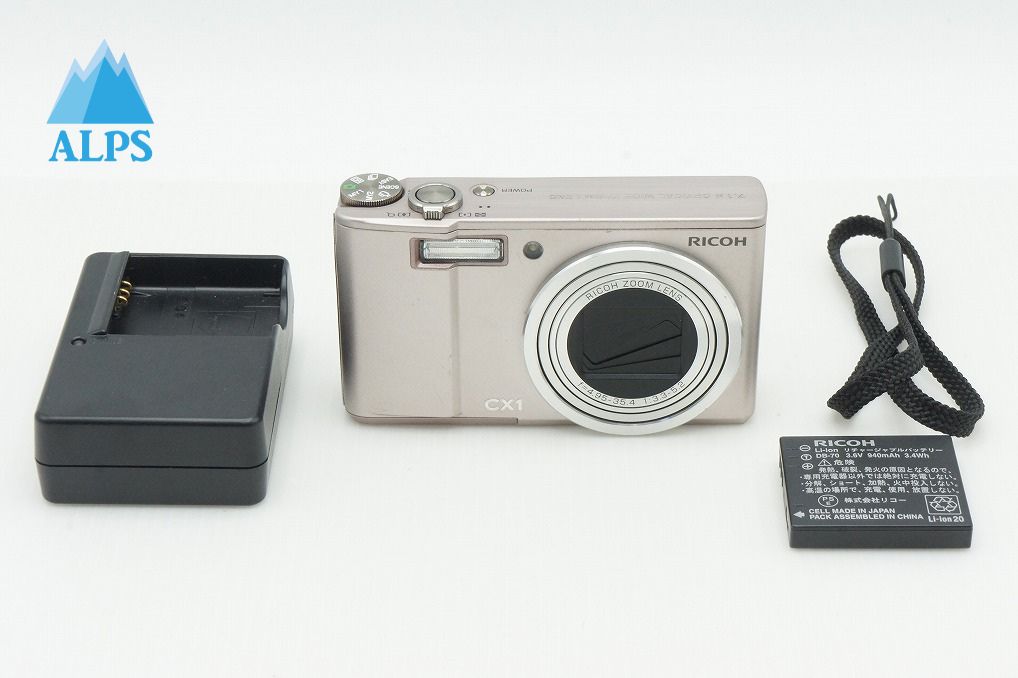 良品 RICOH リコー CX1 コンパクトデジタルカメラ ピンク 251223as
