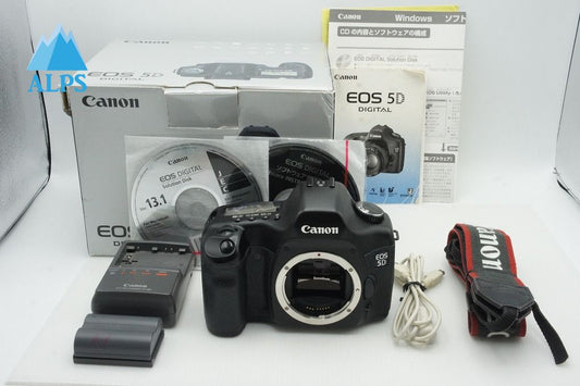 良品 Canon キヤノン EOS 5D ボディ デジタル一眼レフカメラ 元箱付 251224az