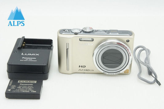 Panasonic パナソニック LUMIX DMC-TZ10 コンパクトデジタルカメラ ゴールド 251224e