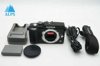 OLYMPUS オリンパス PEN Lite E-PL2 ボディ ミラーレス一眼カメラ ブラック 251223ap