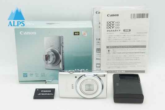 Canon キヤノン IXY 140 コンパクトデジタルカメラ シルバー 元箱付 260105a