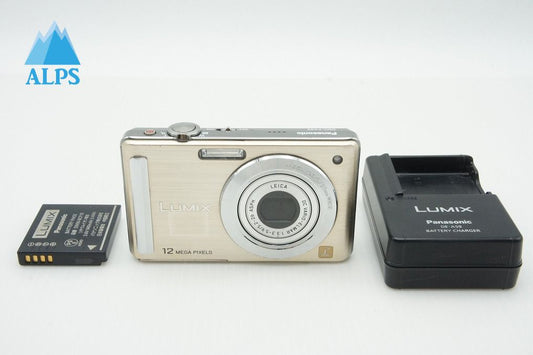 Panasonic パナソニック LUMIX DMC-FS25 コンパクトデジタルカメラ ゴールド 260106i