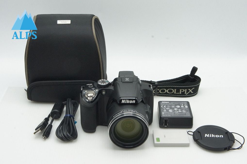 美品 Nikon ニコン COOLPIX P510 デジタルカメラ ブラック ケース付 251223e