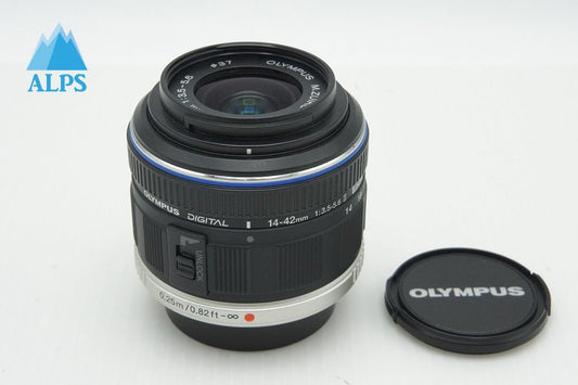 良品 OLYMPUS オリンパス M.ZUIKO DIGITAL 14-42mm F3.5-5.6 II マイクロフォーサーズ ズームレンズ ブラック 260107ah