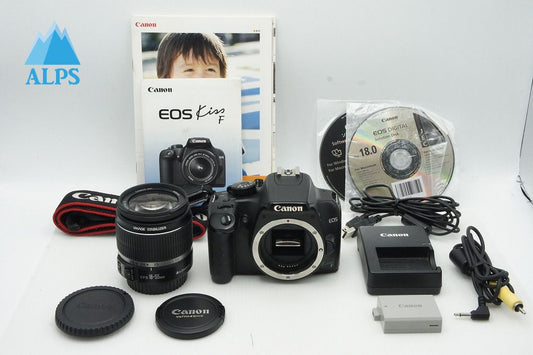Canon キヤノン EOS Kiss F ボディ + EF-S 18-55mm F3.5-5.6 IS レンズキット デジタル一眼レフカメラ 260107w
