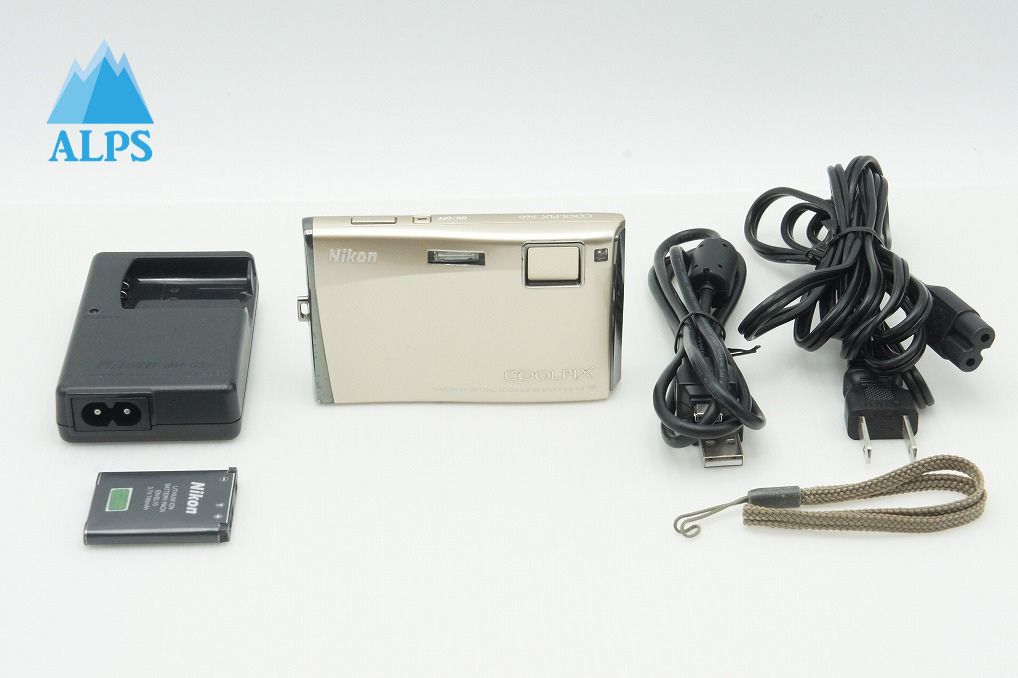 良品 Nikon ニコン COOLPIX S60 コンパクトデジタルカメラ リッチゴールド 260107j