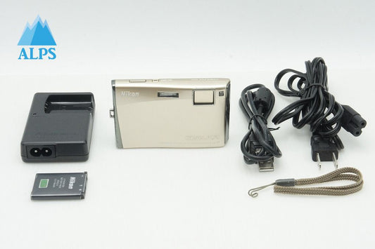 良品 Nikon ニコン COOLPIX S60 コンパクトデジタルカメラ リッチゴールド 260107j