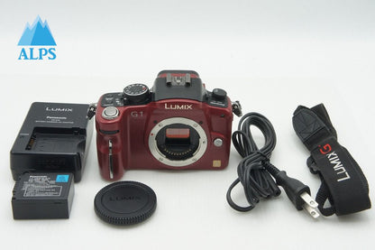 Panasonic パナソニック LUMIX DMC-G1 ボディ ミラーレス一眼カメラ コンフォートレッド 260107ad