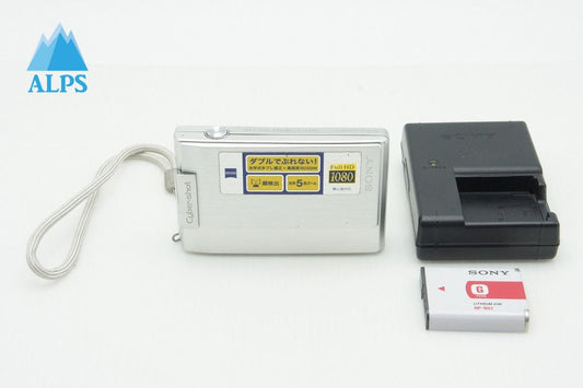 SONY ソニー Cyber-shot DSC-T100 コンパクトデジタルカメラ シルバー 260107d