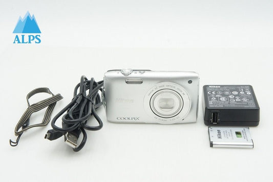 Nikon ニコン COOLPIX S3300 コンパクトデジタルカメラ シルバー 260114g