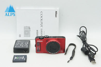 良品 Nikon ニコン COOLPIX S8100 コンパクトデジタルカメラ レッド 260121p