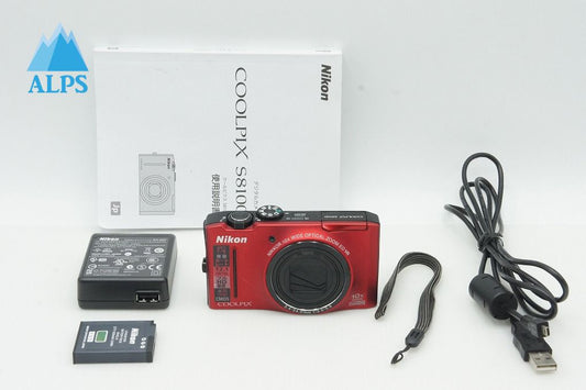 良品 Nikon ニコン COOLPIX S8100 コンパクトデジタルカメラ レッド 260121p