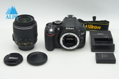 美品 Nikon ニコン D5200 ボディ + AF-S DX 18-55mm VR レンズキット デジタル一眼レフカメラ 260121u