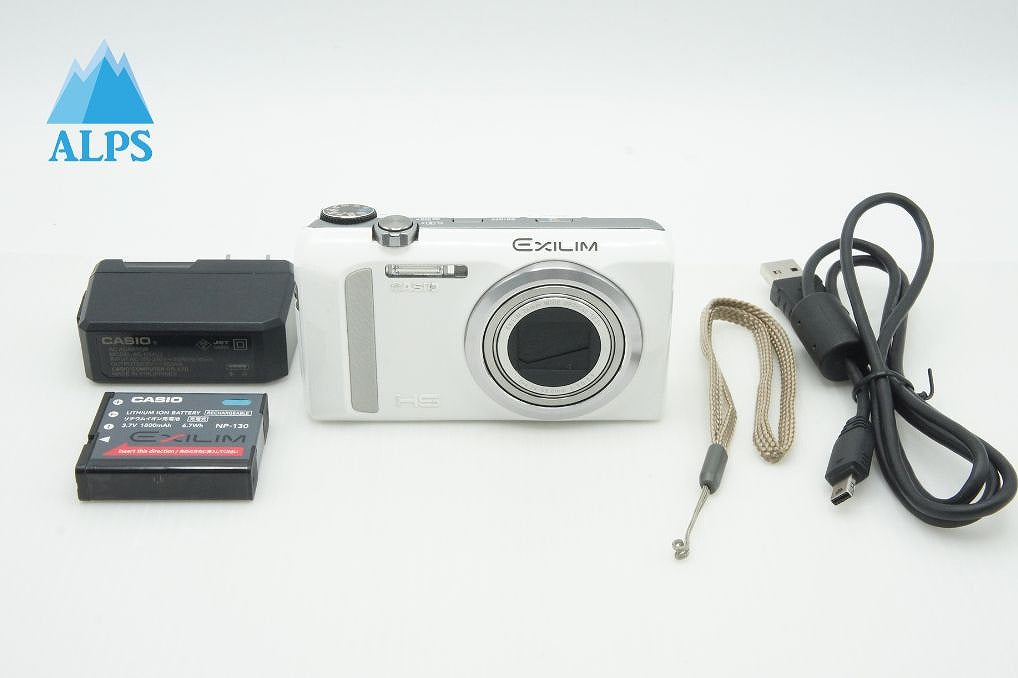CASIO カシオ HIGH SPEED EXILIM EX-ZR510 コンパクトデジタルカメラ ホワイト  260121m