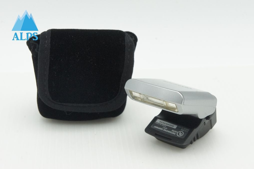 美品 OLYMPUS オリンパス フラッシュ FL-LM1 4FS1 ケース付 260121as