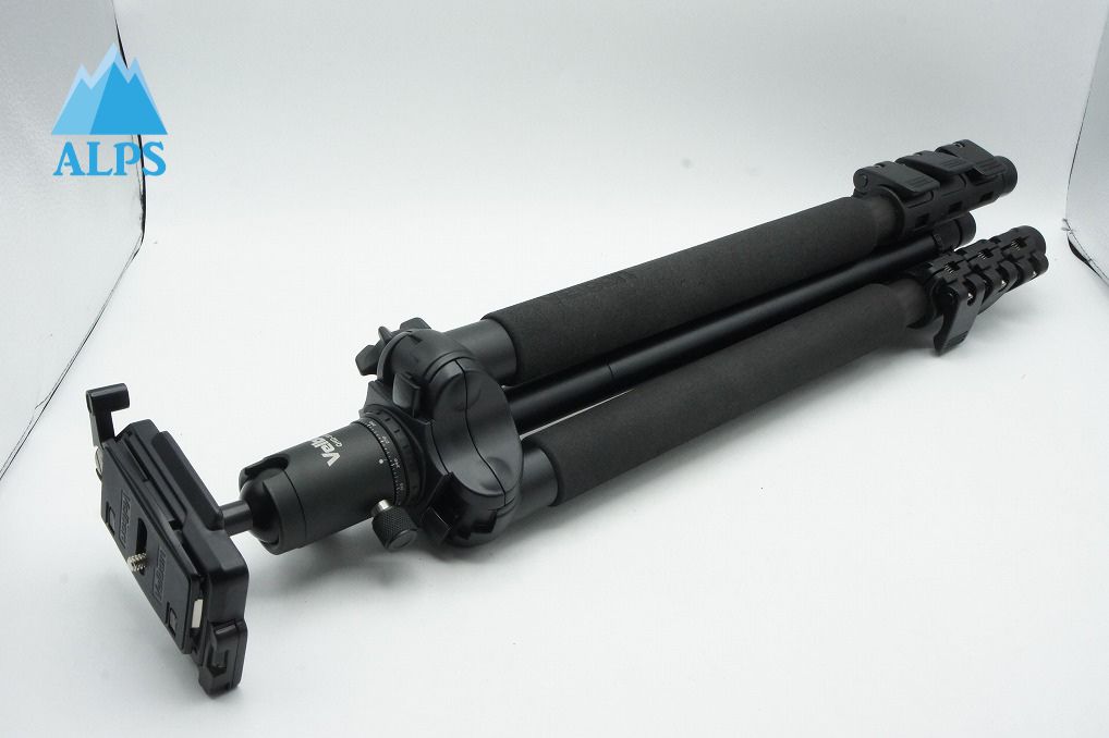 良品 Velbon ベルボン Geo Carmagne E543M II + QHD-S6Q 三脚 260123a