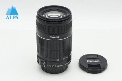 良品 Canon キヤノン EF-S 55-250mm F4-5.6 IS II APS-C ズームレンズ 260122v