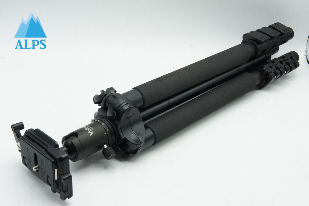 美品 Velbon ベルボン Geo Carmagne E543M II + QHD-S6Q 三脚 260123c