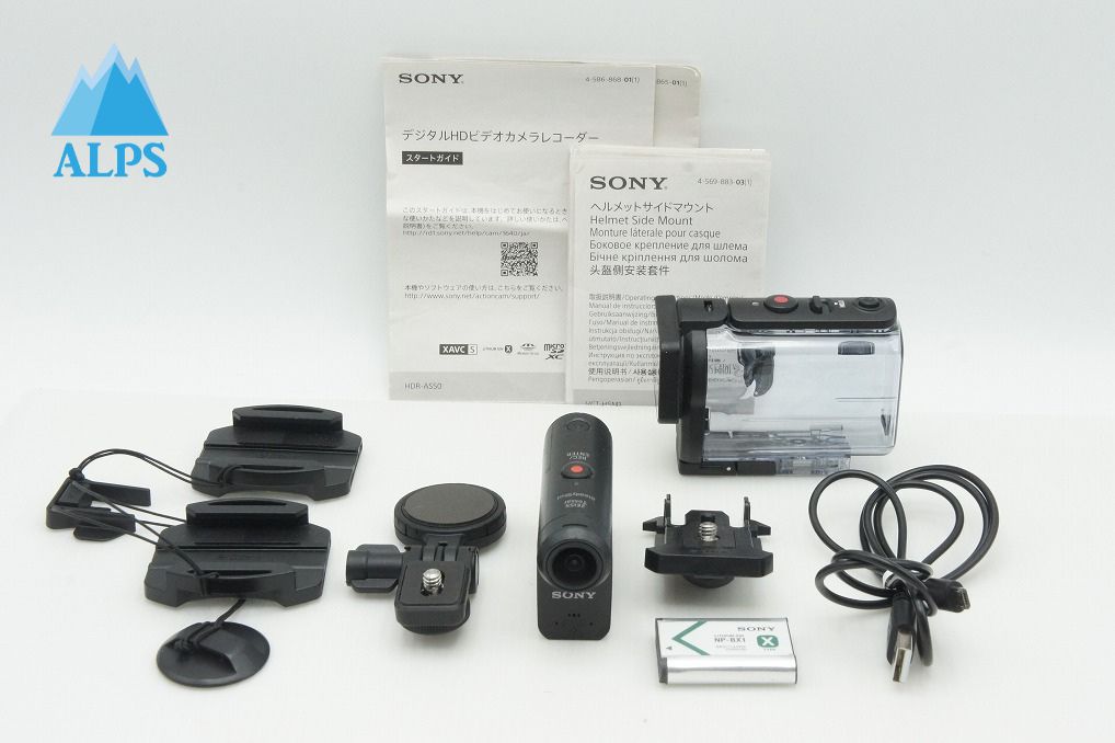 SONY ソニー HDR-AS50 ウエアラブルカメラ ブラック 260126h