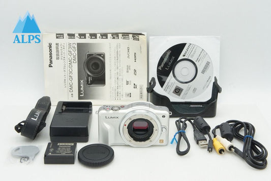 良品 Panasonic パナソニック LUMIX DMC-GF3 ボディ ミラーレス一眼カメラ ホワイト 260126n