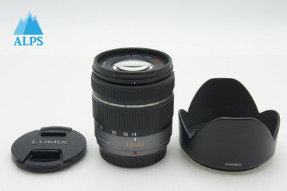 Panasonic LUMIX G VARIO 14-42mm F3.5-5.6 ASPH. MEGA O.I.S H-FS014042 マイクロフォーサーズ ズームレンズ 260126p