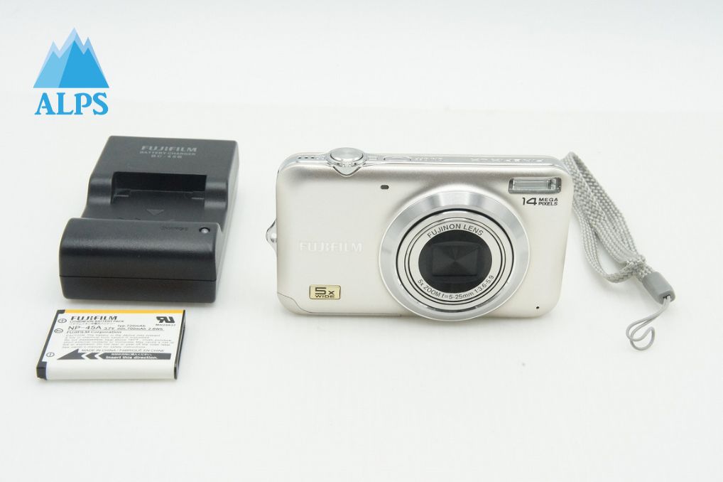 美品 FUJIFILM フジフィルム FinePix JX280 コンパクトデジタルカメラ シャンパンゴールド 260123ad