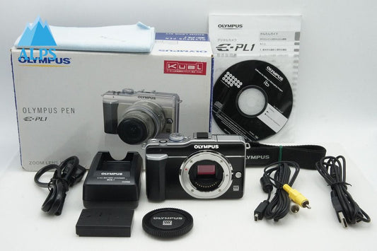 OLYMPUS オリンパス PEN Lite E-PL1 ボディ ミラーレス一眼カメラ ブラック 元箱付 260126f