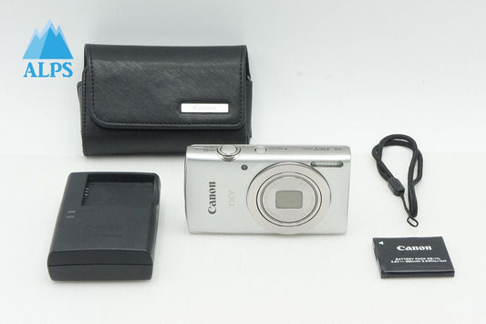 美品 Canon キヤノン IXY 200 コンパクトデジタルカメラ シルバー ケース付 260128b