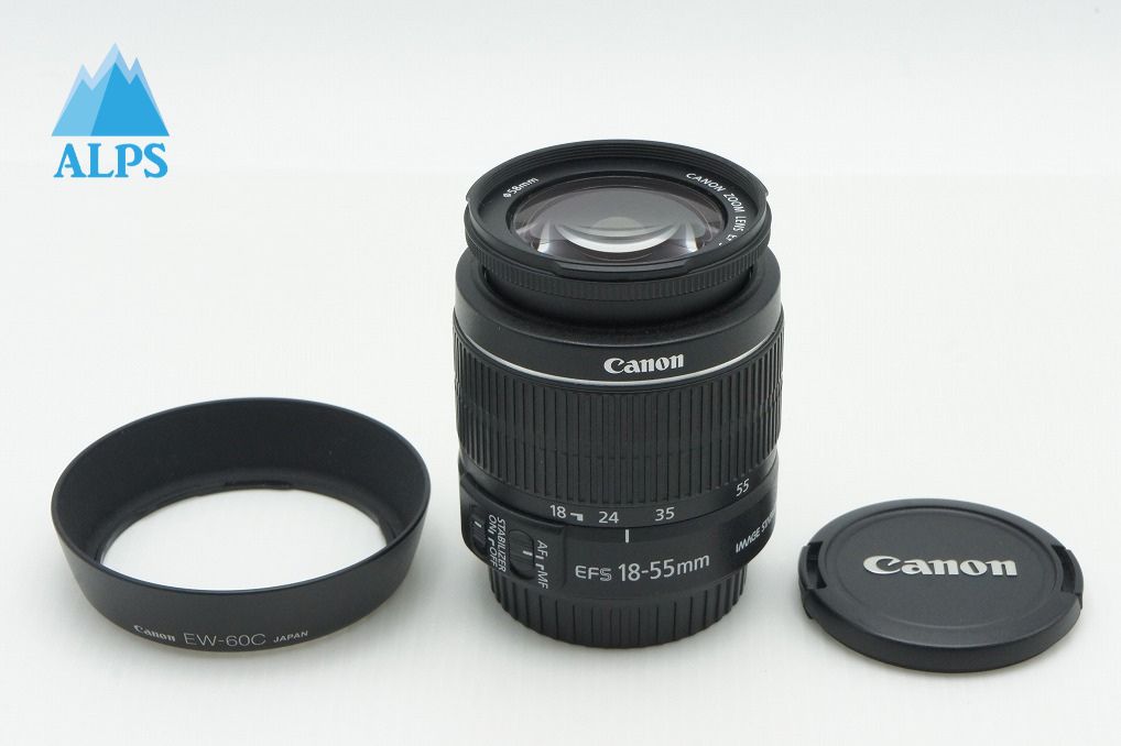 Canon キヤノン EF-S 18-55mm F3.5-5.6 IS II APS-C ズームレンズ フード付 260129d