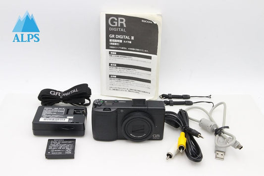 良品 RICOH リコー GR DIGITAL III 10.1MP（1000万画素）コンパクトデジタルカメラ 260129q