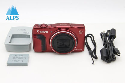 良品 Canon キヤノン PowerShot SX710 HS コンパクトデジタルカメラ レッド 260131r