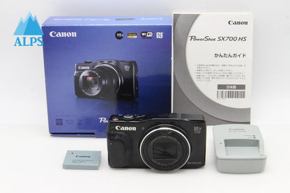 Canon キヤノン PowerShot SX700 HS コンパクトデジタルカメラ ブラック 元箱付 260131c