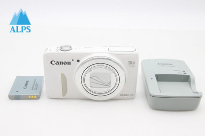 Canon キヤノン PowerShot SX600 HS コンパクトデジタルカメラ ホワイト 260131f