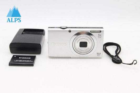 美品 Canon キヤノン PowerShot A2400 IS コンパクトデジタルカメラ シルバー 260131d