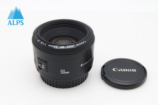 良品 Canon キヤノン EF 50mm F1.8 II フルサイズ 単焦点レンズ 260130e
