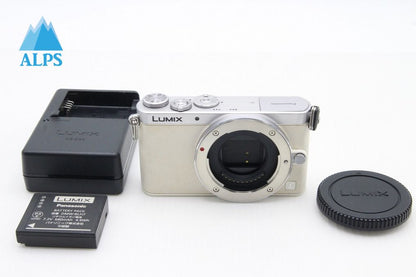 美品 Panasonic パナソニック LUMIX DMC-GM1 ボディ ミラーレス一眼カメラ ホワイト 260203r
