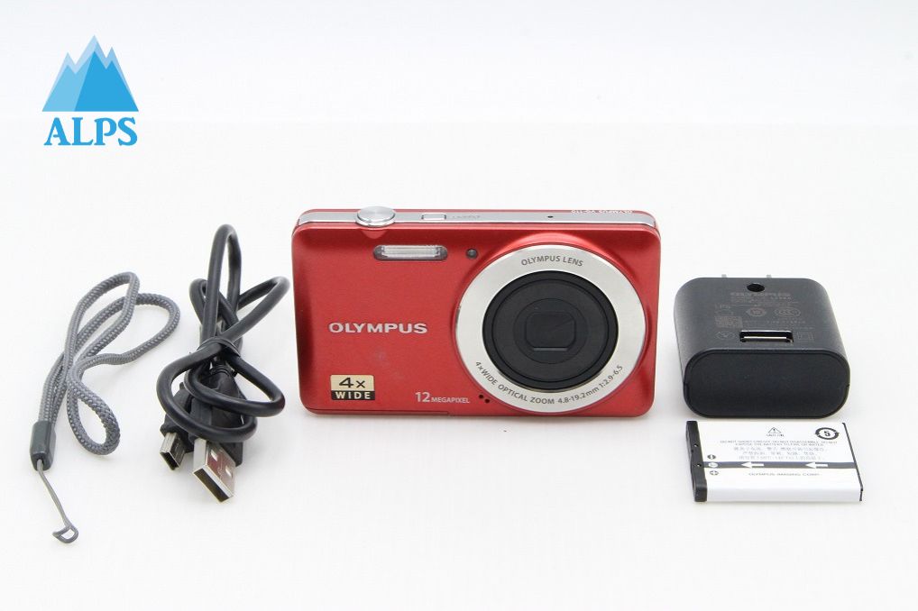 OLYMPUS オリンパス VG-110 コンパクトデジタルカメラ レッド 260203aa