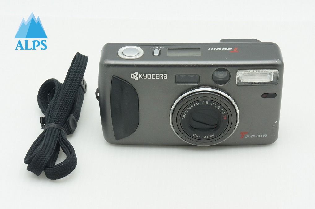 訳あり品 KYOCERA キョウセラ T zoom 35mmコンパクトフィルムカメラ 260205h