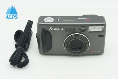 訳あり品 KYOCERA キョウセラ T zoom 35mmコンパクトフィルムカメラ 260205h
